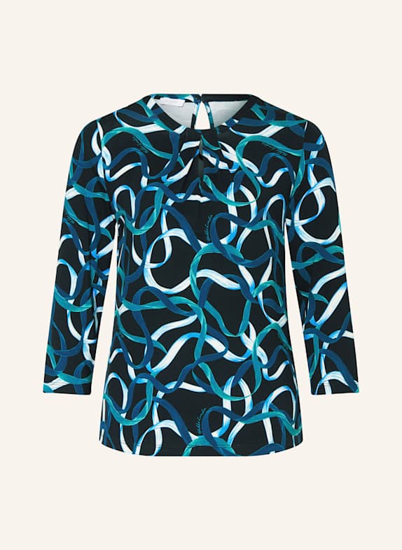 HOBBS Shirt JULIA mit 3/4-Arm DUNKELBLAU / BLAU / PETROL