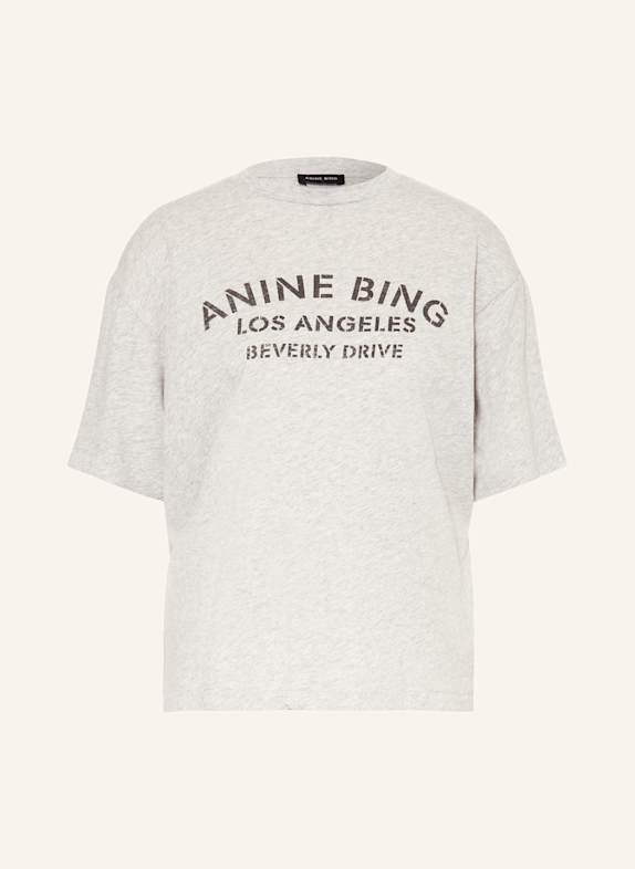 ANINE BING T-shirt COHEN LIGHT GRAY