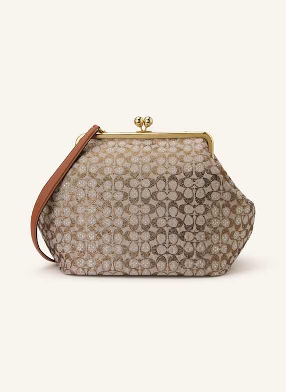COACH Borsa tote Voyage grande Toni neutri BROWN/ DARK BROWN