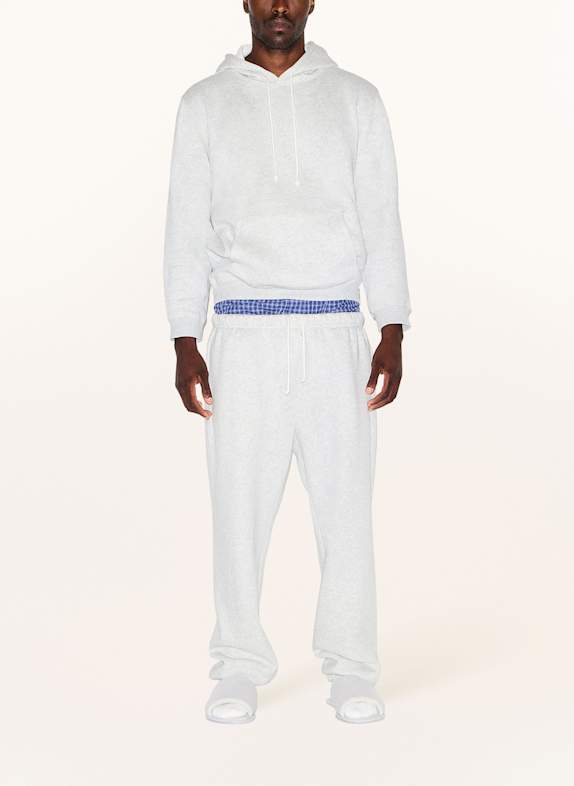 SKIMS Lounge-hoodie FLEECE LOUNGE LYSEGRÅ