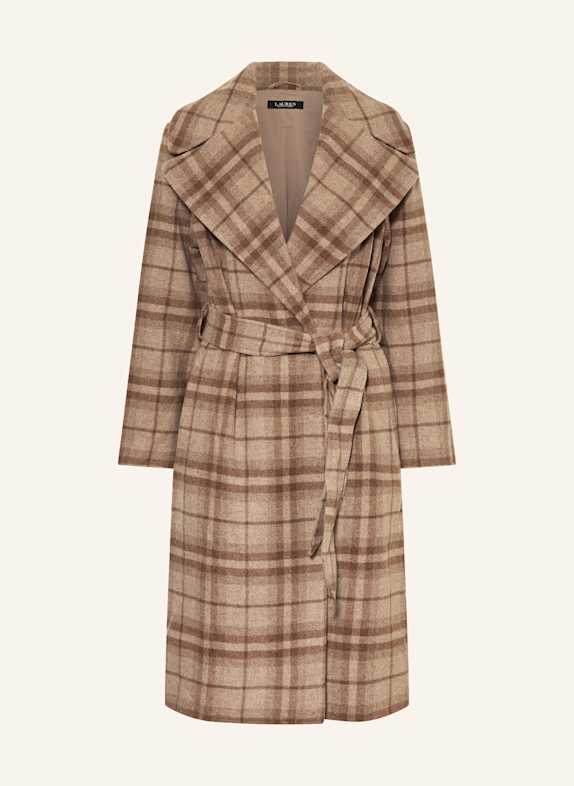 Blejzry a saka Vlněný kabát ČERNOŠEDÁ