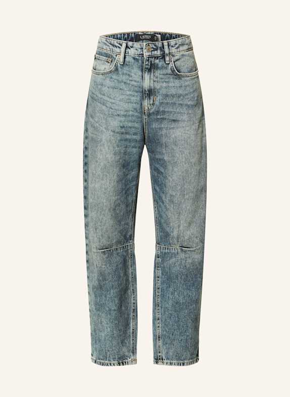 frayed square-neck mini dress Nude Mom Jeans 001 HAZE WASH