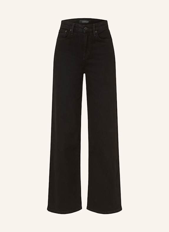 frayed square-neck mini dress Nude Liquor N Poker Completo di jeans lavaggio nero e bianco sfumato 001 BLACK WASH