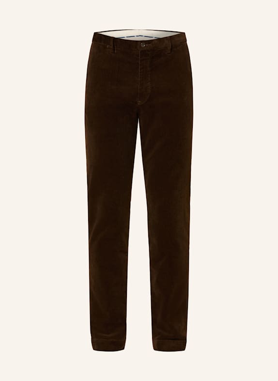 POLO RALPH LAUREN Cordhose Slim Fit DUNKELBRAUN
