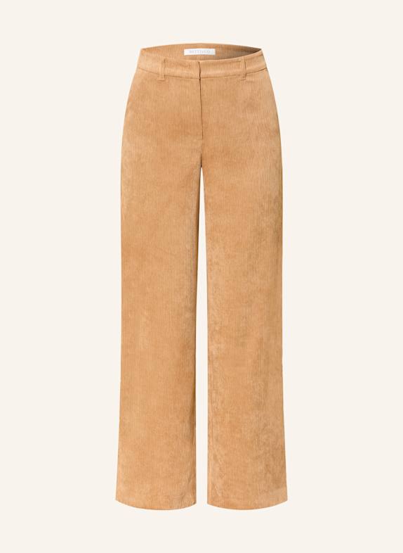 BETTY&CO Marlenehose aus Cord CAMEL
