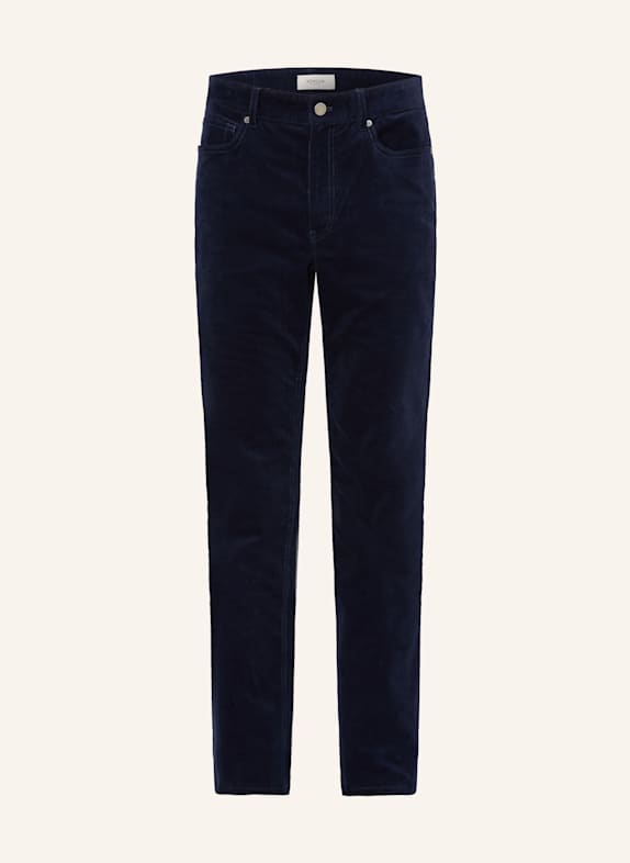 AGNONA Cordhose Regular Fit BLAU