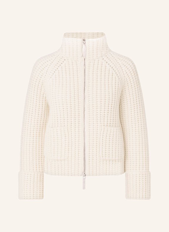 FTC CASHMERE Cashmere-Strickjacke ECRU