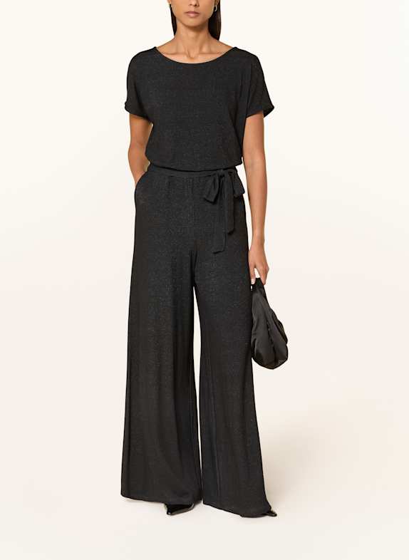 Smith & Soul Jumpsuit med glittergarn SORT