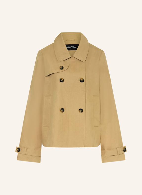 darling harbour Trench jacket CAMEL