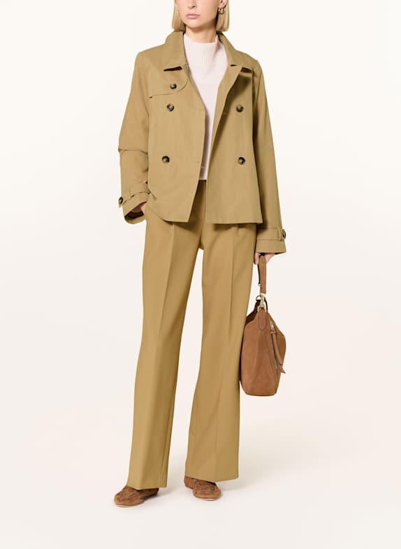 darling harbour trenchcoat CAMEL