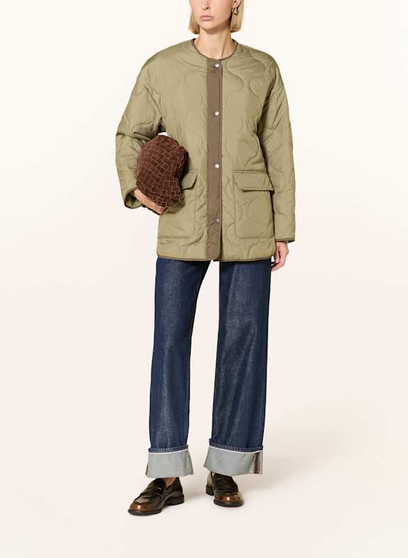 darling harbour Kurtka pikowana OLIVE