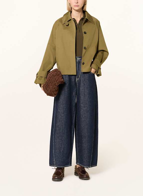 darling harbour trenchcoat DARK OLIVE