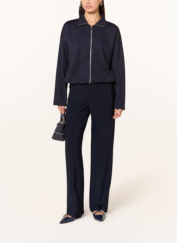 Rich & Royal sweatjack DONKERBLAUW