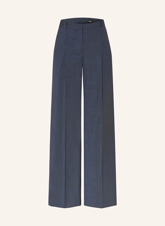 BOSS Marlene-broek TIANA BLAUW