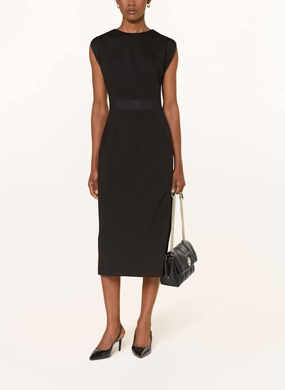 BOSS Etuikleid DETIRA aus Jersey SCHWARZ