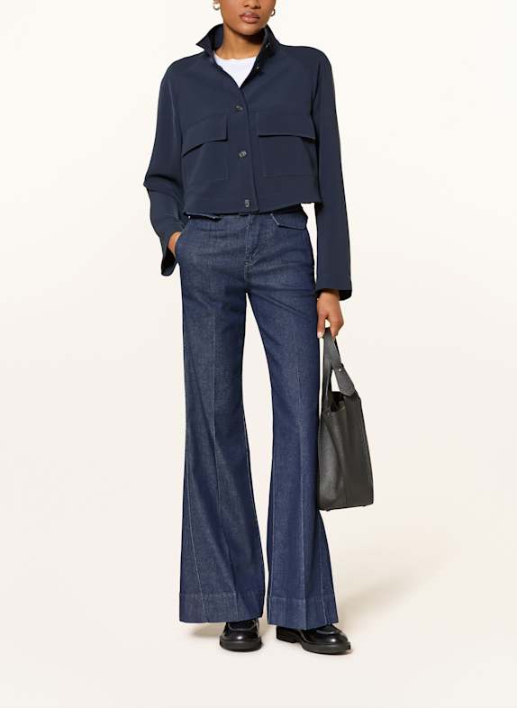 BOSS Wide Leg Jeans ROSALYA 401 DARK BLUE