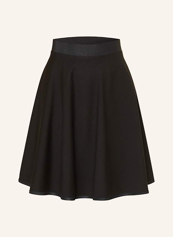 BOSS Spódnica z dżerseju VETIRA CZARNY