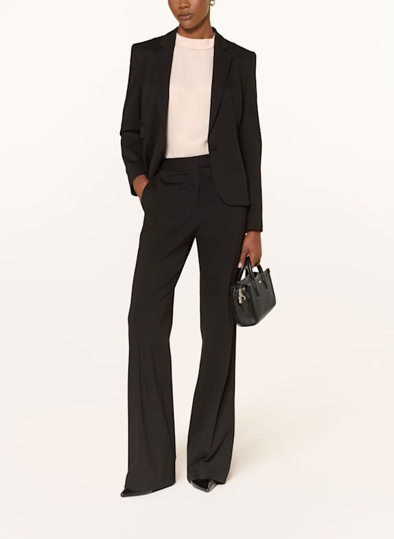 BOSS Jersey broek TALIA ZWART