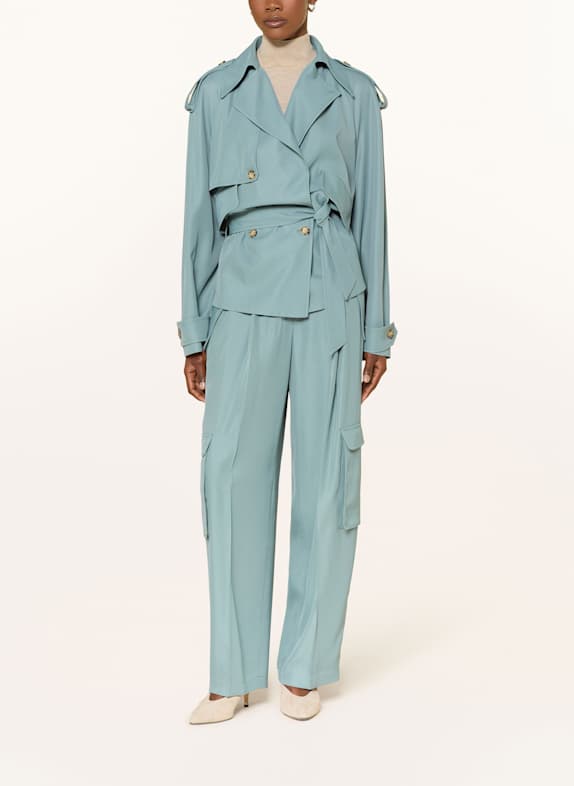 BOSS Trench-Jacke JACUSA PETROL