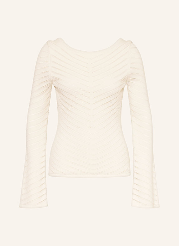 BOSS Pullover FALONINA ECRU