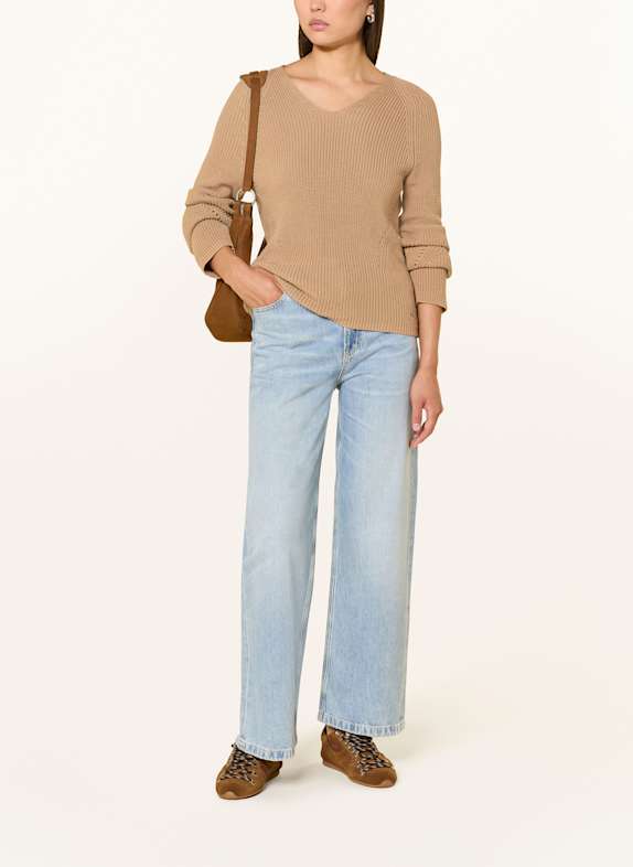 BOSS Trui FARDELLINA CAMEL