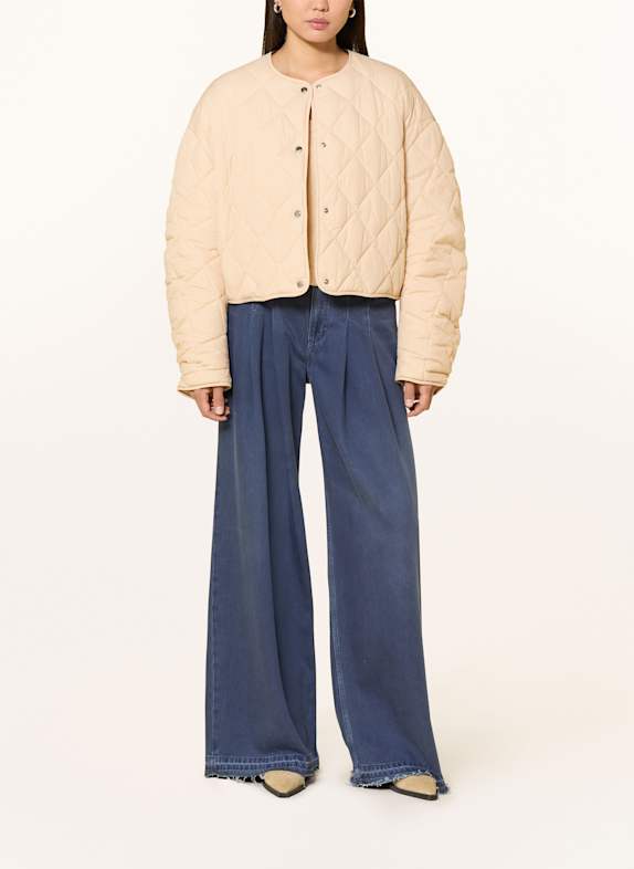 BOSS PARESSA bomber jacket CREAM