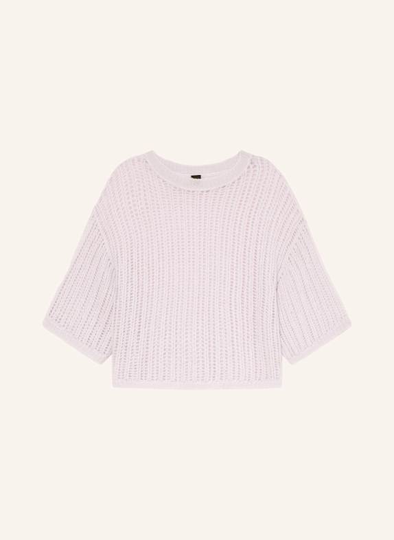 BOSS FRUG sweater with mohair LIGHT PURPLE