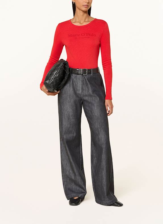 Marc O'Polo Marlene-bukser i jeanslook 007 skyllevask denim