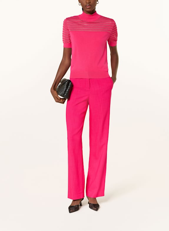 RIANI gebreid shirt FUCHSIA