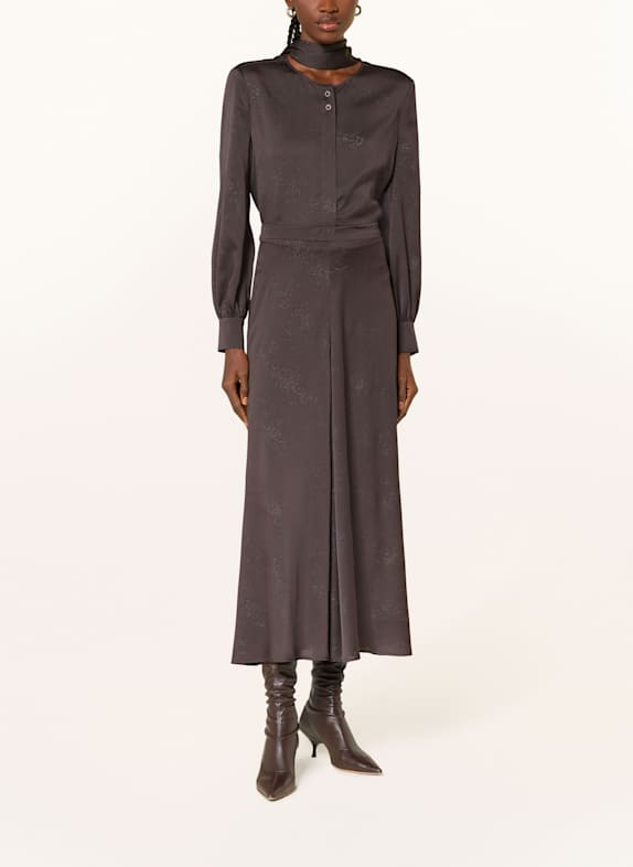 RIANI Rock met sieradenparels MARRON FONCÉ