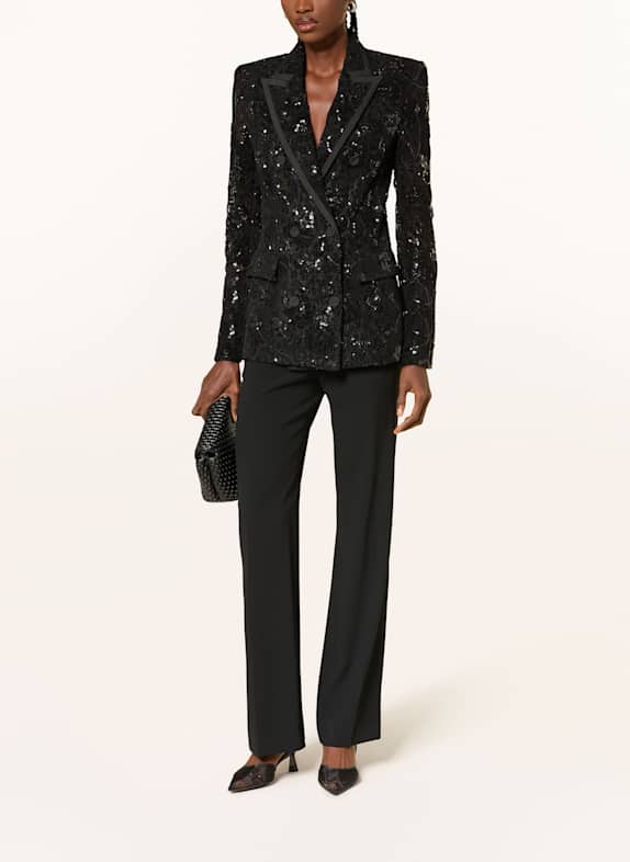 RIANI Topblazer met pailletten ZWART