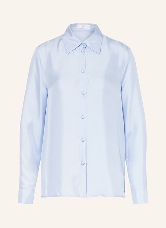 RIANI Hemdbluse aus Seide HELLBLAU