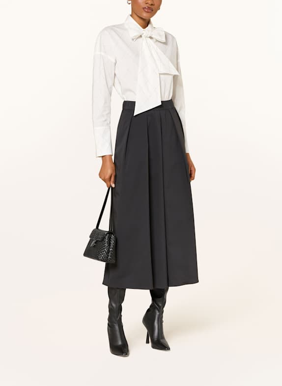RIANI Overhemdblouse met sierstenen WIT