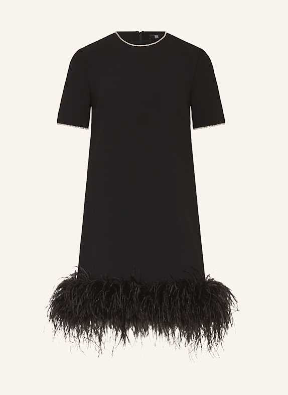 RIANI Kleid mit Schmucksteinen SCHWARZ