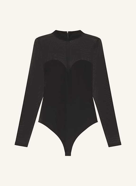 RIANI Body ze stringami CZARNY