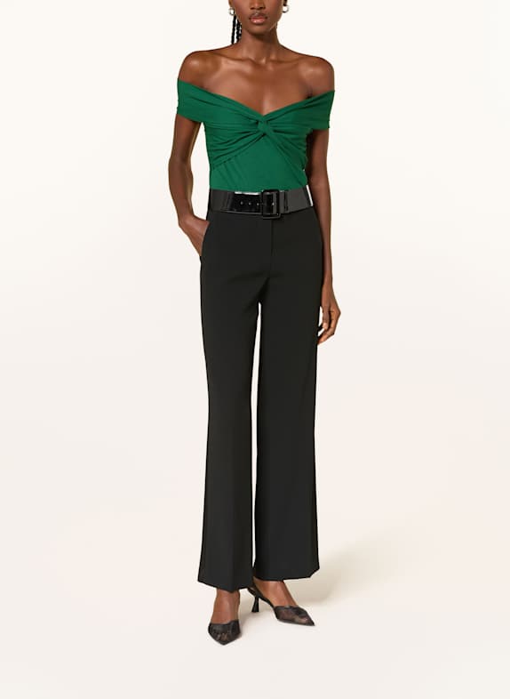 RIANI Off-shoulder top GROEN