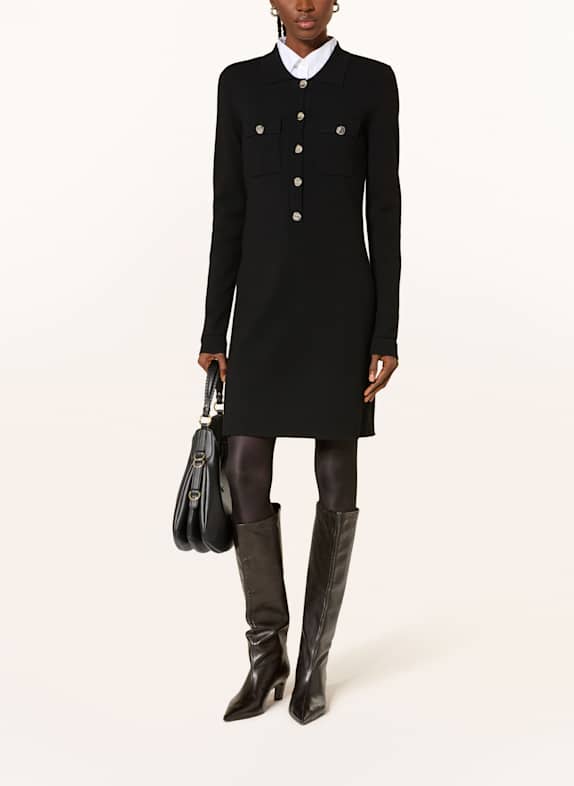 RIANI Strickkleid SCHWARZ