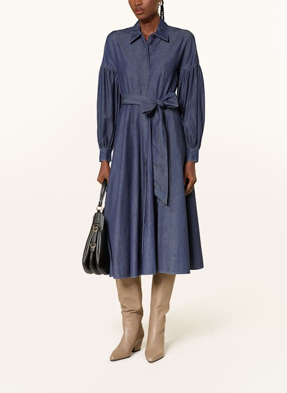 RIANI Jeans-Hemdblusenkleid 493 dark blue used