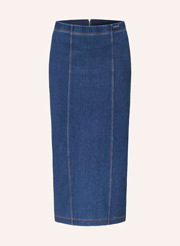 RIANI Džínová sukně TMAVĚ MODRÁ
