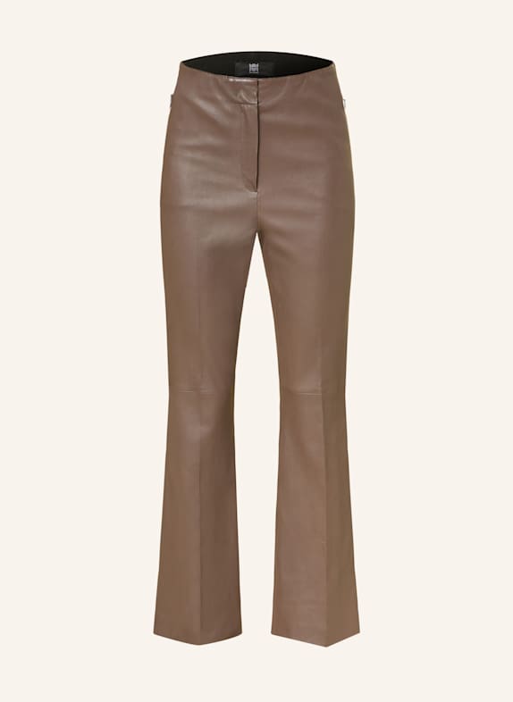 RIANI Lederhose TAUPE