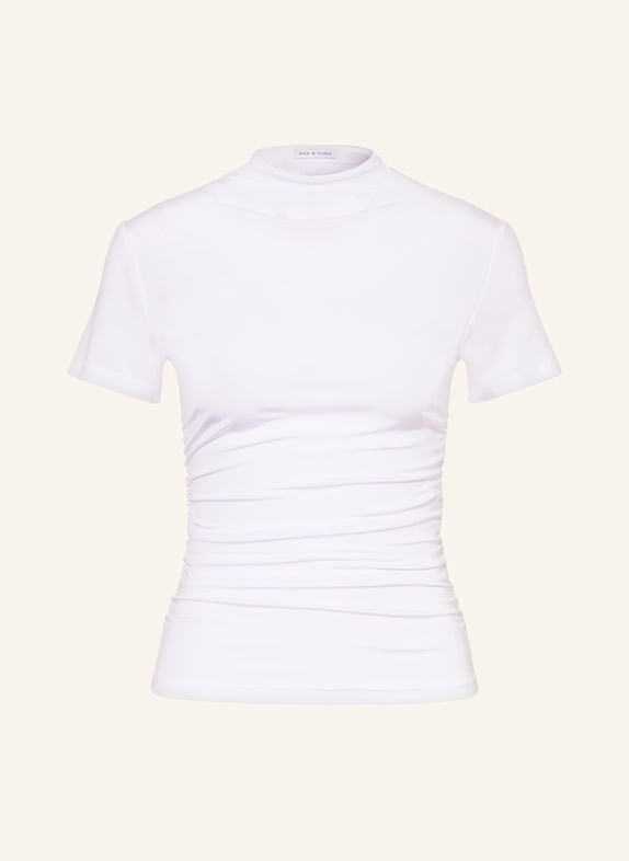 MRS & HUGS T-Shirt WEISS