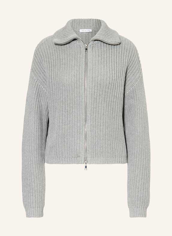 MRS & HUGS Strickjacke GRAU
