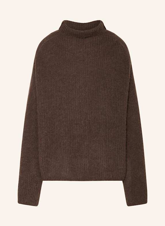 by Aylin Koenig Alpaka-Pullover MARA DUNKELBRAUN