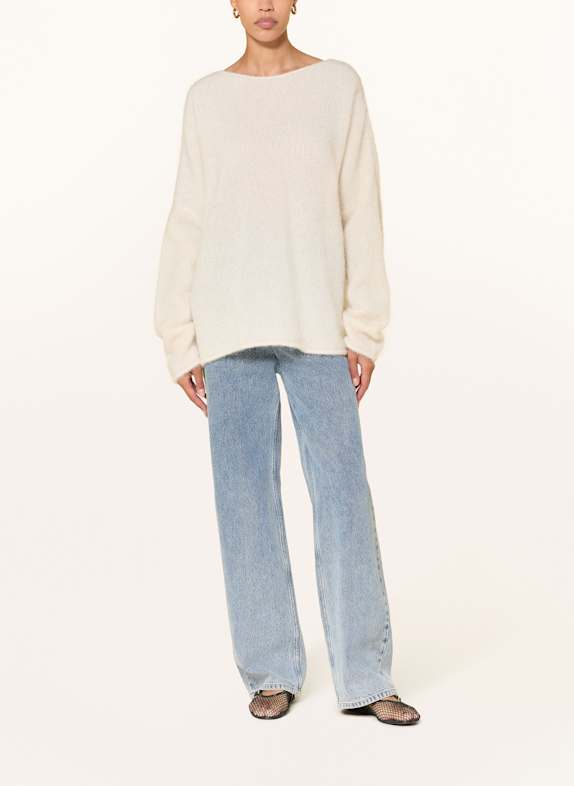 by Aylin Koenig Vest MANA met alpaca WIT
