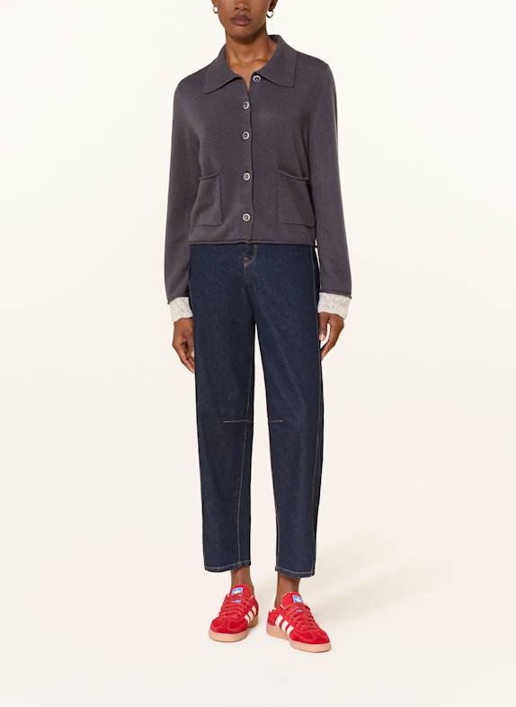 MARC CAIN Strickjacke aus Cashmere 382 periscope