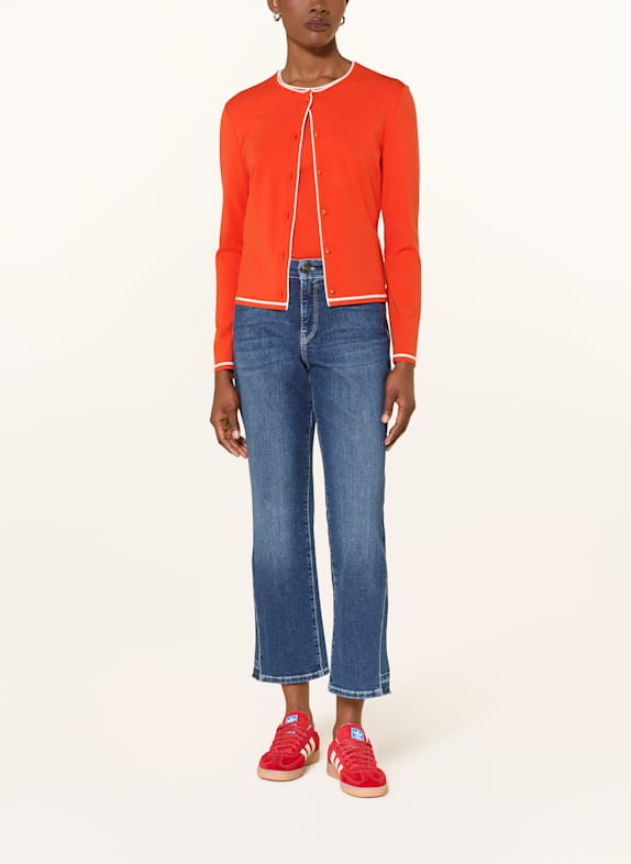MARC CAIN Strickjacke 279 aurora red