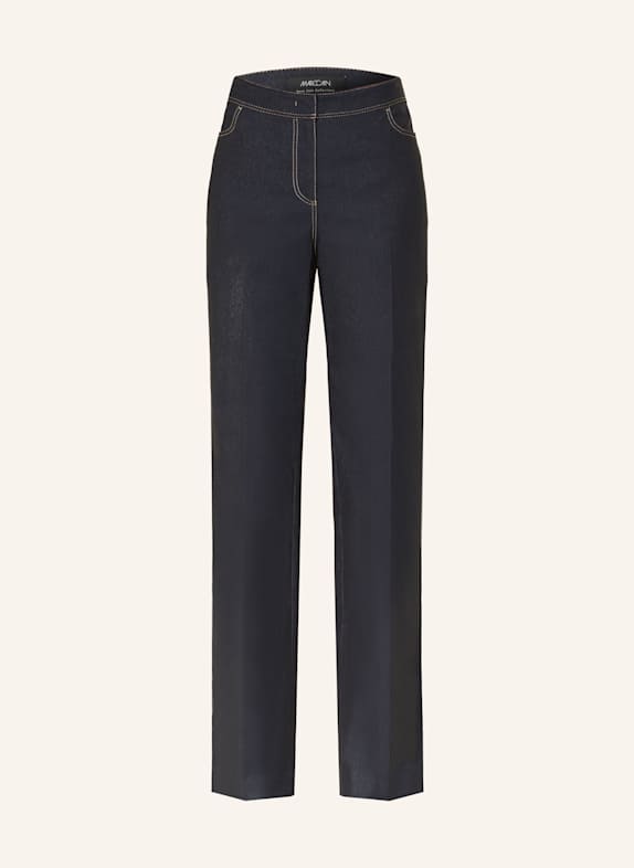 MARC CAIN FAID trousers in denim look 394 navy