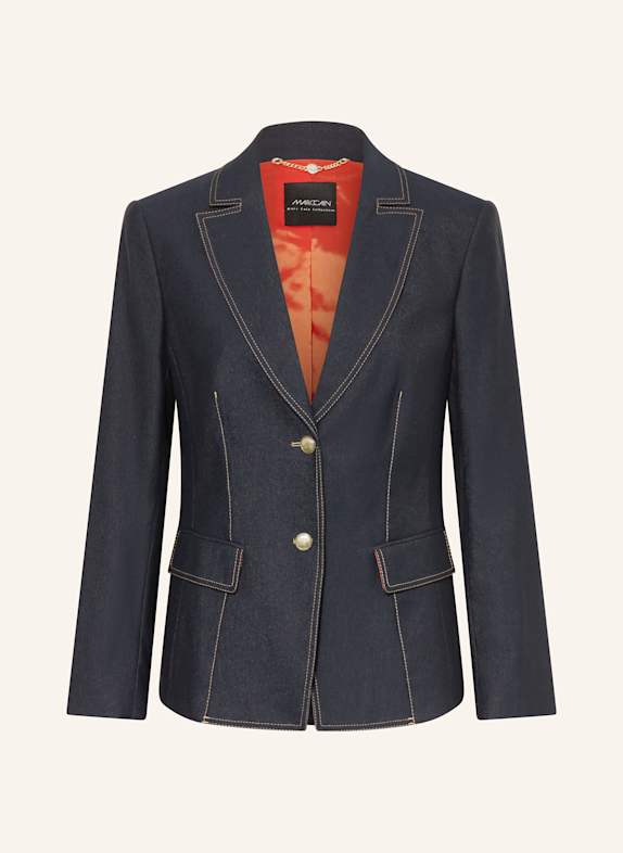 MARC CAIN Pullover 'STEFAN' beige 394 navy