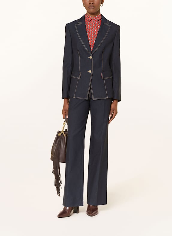 MARC CAIN Blazer in denimlook 394 navy