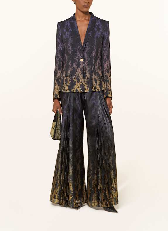 MARC CAIN blazer 917 black/amber gold